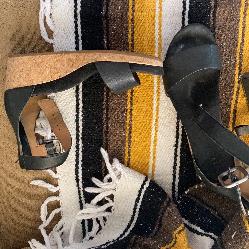Uggs wedges sandals size 8.5